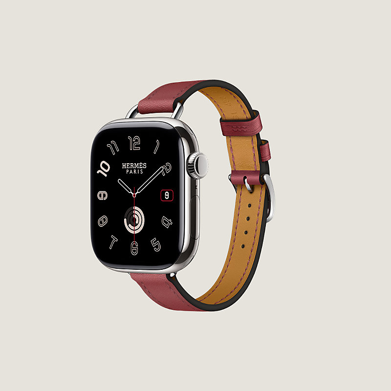 Apple Watch Hermès シンプルトゥール 《アトラージュ》 42 mm | Hermès - エルメス-公式サイト