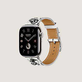 HERMES Apple Watch ベルト45mm　シンプルトゥール　バンブー Band Apple Watch Hermès Single Tour 46 mm - Beige | Hermès USA