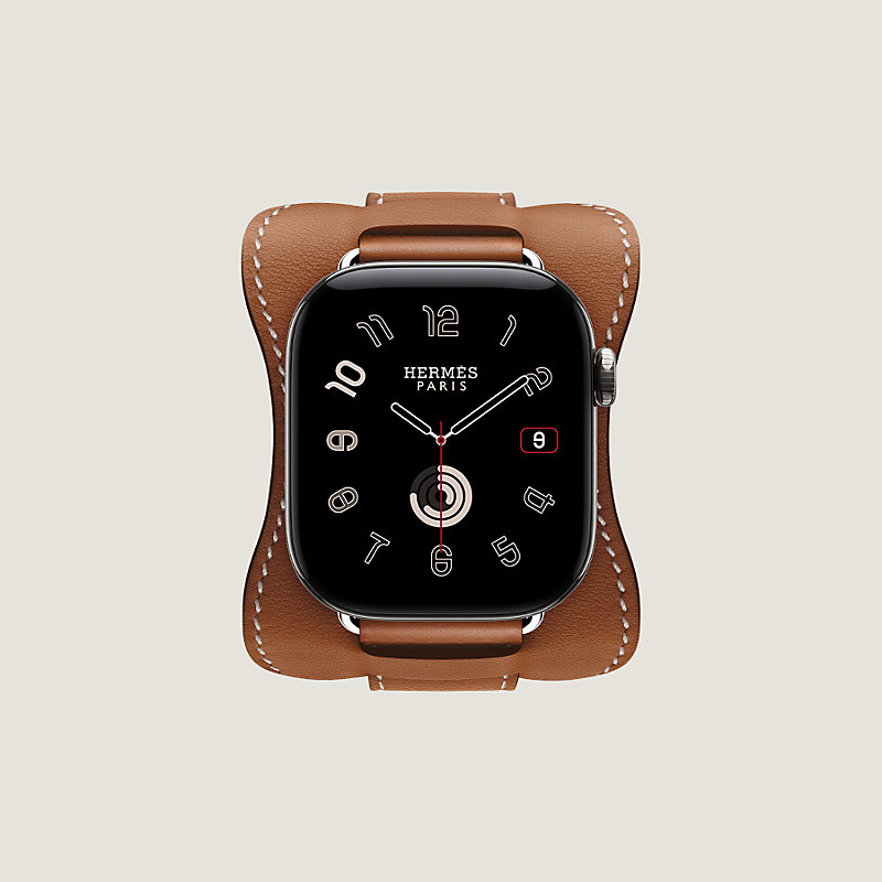 Apple Watch Hermès シンプルトゥール 《アン・セル》 42 mm, イメージ: , ビュー4の4