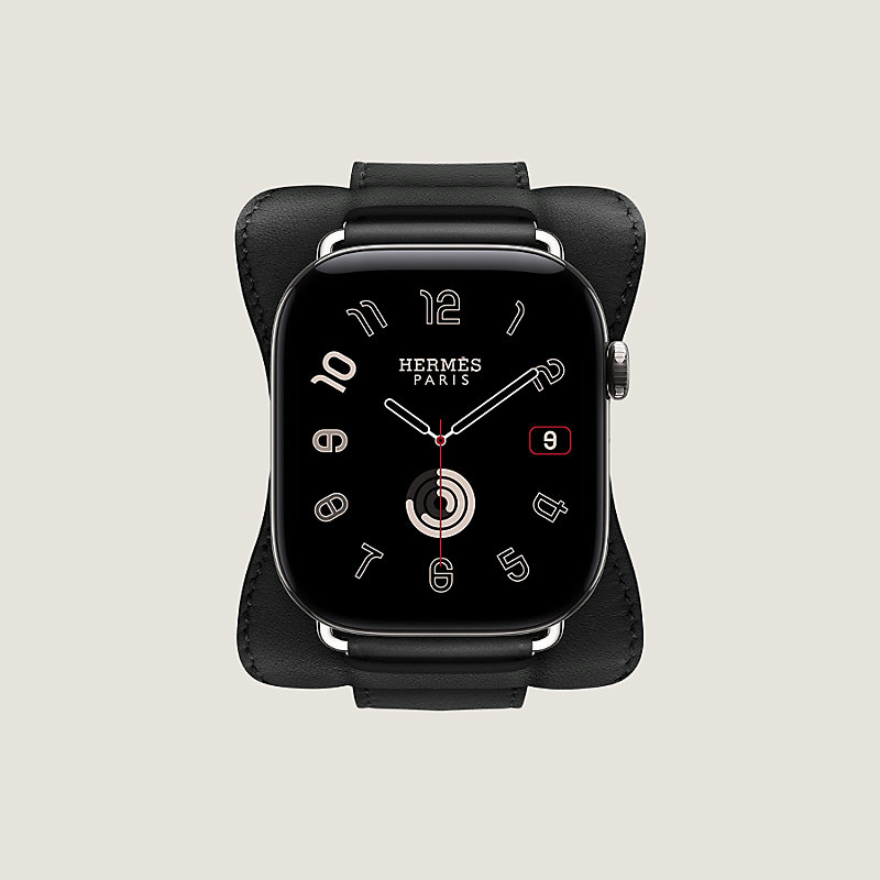 Apple Watch Hermès シンプルトゥール 《アン・セル》 46 mm, イメージ: , ビュー4の4