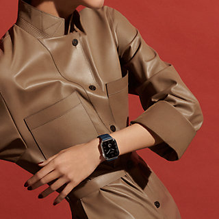 Apple watch Hermès シンプルトゥールキリム 41 ㎜ ネイビー