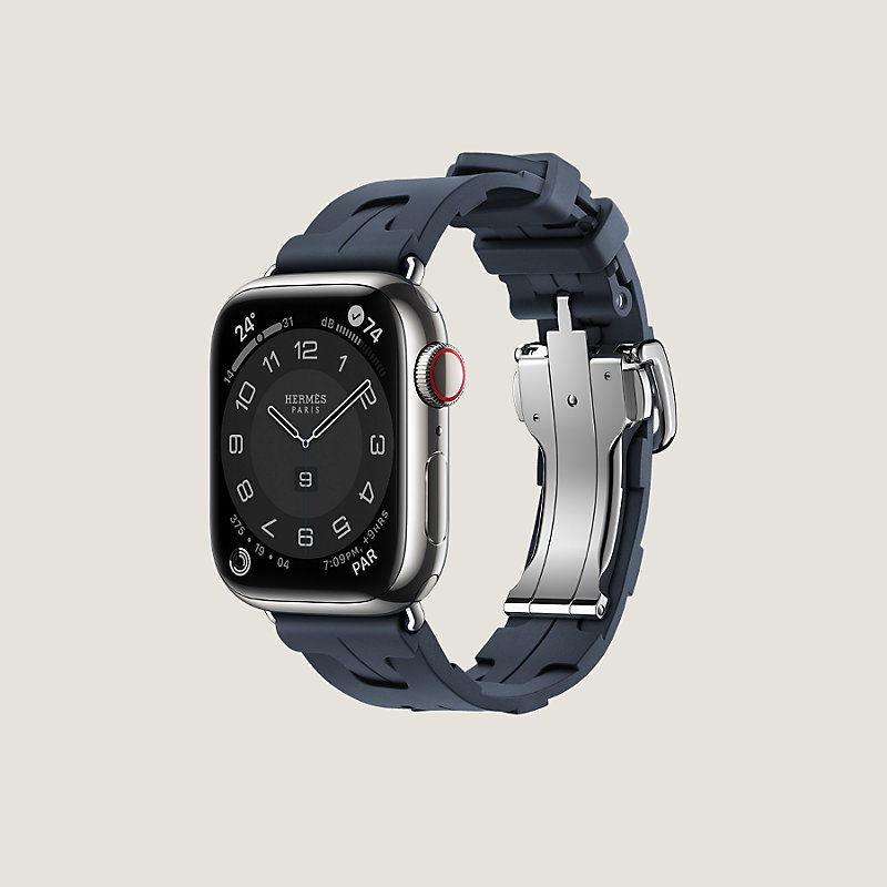 Apple Watch HERMES シンプルトゥールディプロイアントバックル - 時計