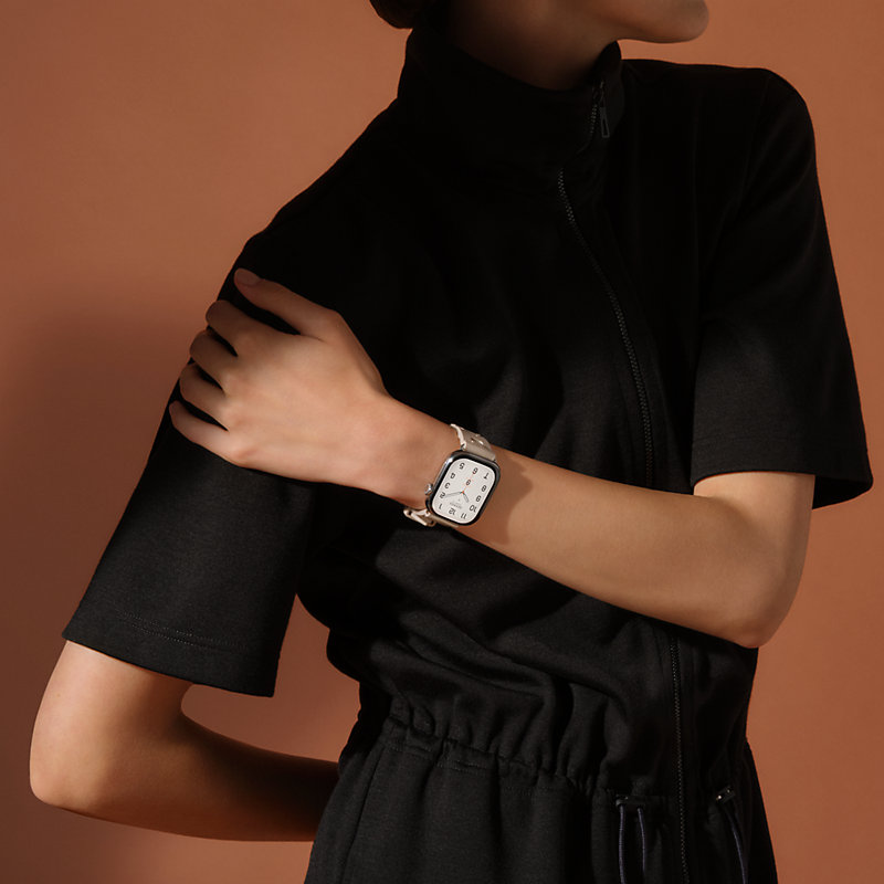 Apple Watch Hermès シンプルトゥール 《キリム》 ディプロイ Apple Watch Hermès シンプルトゥール 《キリム》 ディプロイ