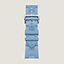 Apple Watch Hermès シンプルトゥール 《キリム》 ディプロイアントバックル 42&nbsp;mm, イメージ: 平面図, flat, ビュー1の4