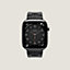 Apple Watch Hermès シンプルトゥール 《キリム》 ディプロイアントバックル 46&nbsp;mm, イメージ: 正面から見たイメージ, front, ビュー4の4