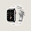 Apple Watch Hermès シンプルトゥール 《キリム》 ディプロイアントバックル 46&nbsp;mm, イメージ: 正面から見たイメージ, front, ビュー3の4