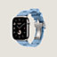 Apple Watch Hermès シンプルトゥール 《キリム》 ディプロイアントバックル 46&nbsp;mm, イメージ: 正面から見たイメージ, front, ビュー3の4