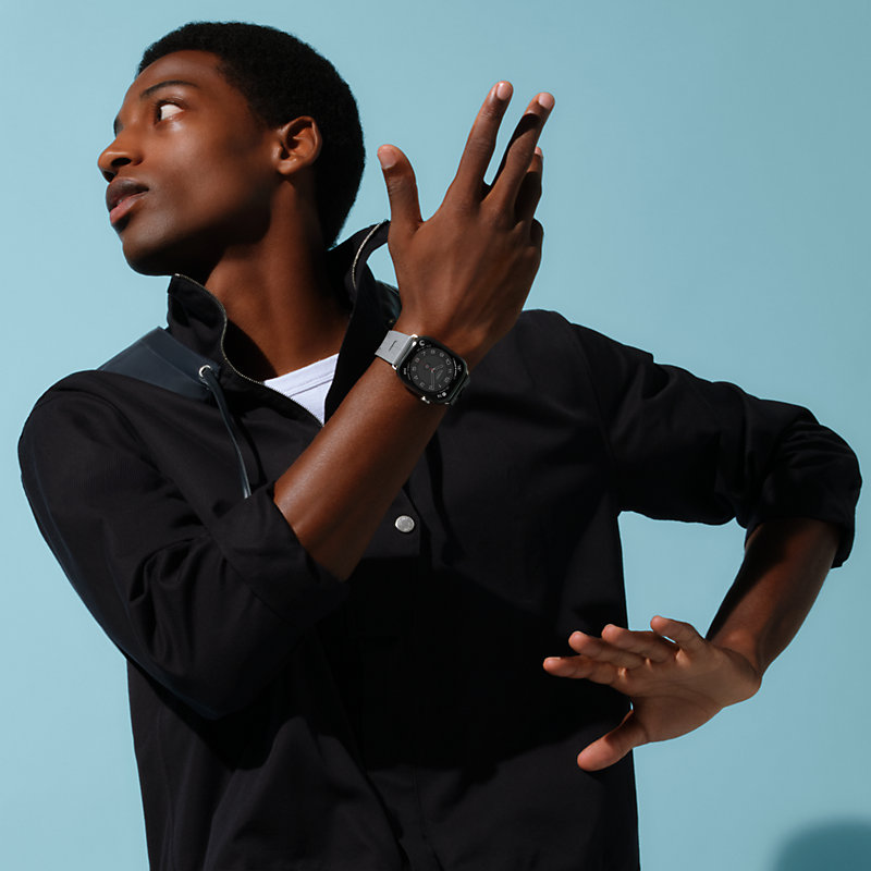 Apple watch Hermès シンプルトゥールキリム 41 ㎜ ネイビー Apple Watch Hermès シンプルトゥール 41 mm | Hermès