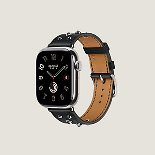 2798 Apple Watch エルメス　ブラック　ドゥブルトゥール　二重 apple-watch-hermes-シンプル
