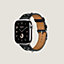 Apple Watch Hermès シンプルトゥール 《クルー・メドール・ロック》 42&nbsp;mm, イメージ: 正面から見たイメージ, front, ビュー3の4