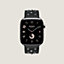 Apple Watch Hermès シンプルトゥール 《クルー・メドール・ロック》 46&nbsp;mm, イメージ: 正面から見たイメージ, front, ビュー4の4