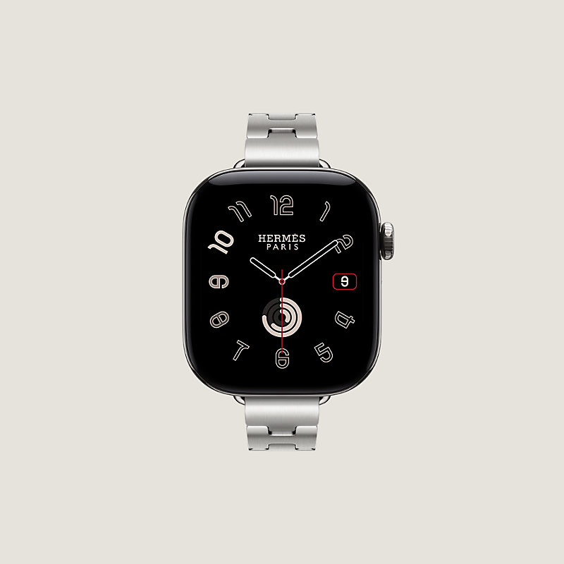 Apple Watch Hermès シンプルトゥール 《グランH》 42 mm ファン, イメージ: , ビュー4の4
