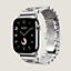 Apple Watch Hermès シンプルトゥール 《グランH》 46&nbsp;mm, イメージ: 正面から見たイメージ, front, ビュー3の4