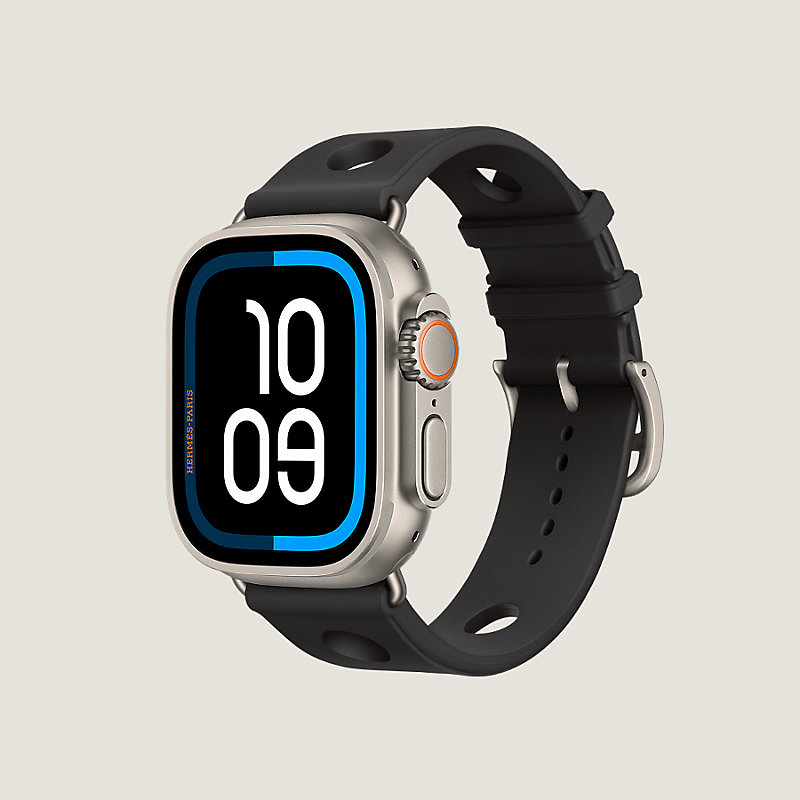 【美品】Apple Watch HERMES シンプルトゥール 紺・ネイビー Apple Watch Hermès シンプルトゥール 《ツイル・ジャンプ》 41