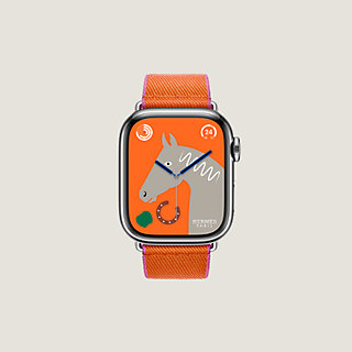 Apple Watch Hermès シンプルトゥール 《ツイル・ジャンプ》 41 mm 
