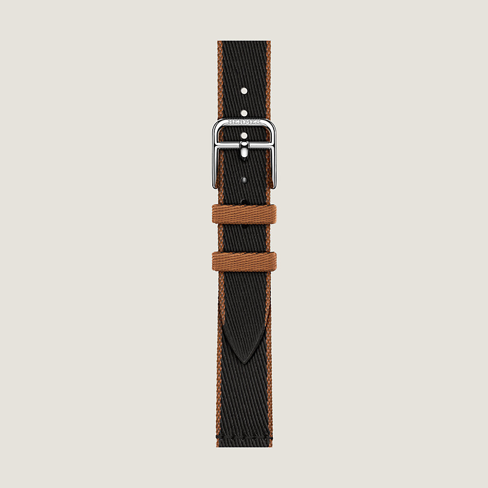 Apple Watch Hermès シンプルトゥール 《ツイル・ジャンプ/アトラージュ》 42 mm | Hermès - エルメス-公式サイト