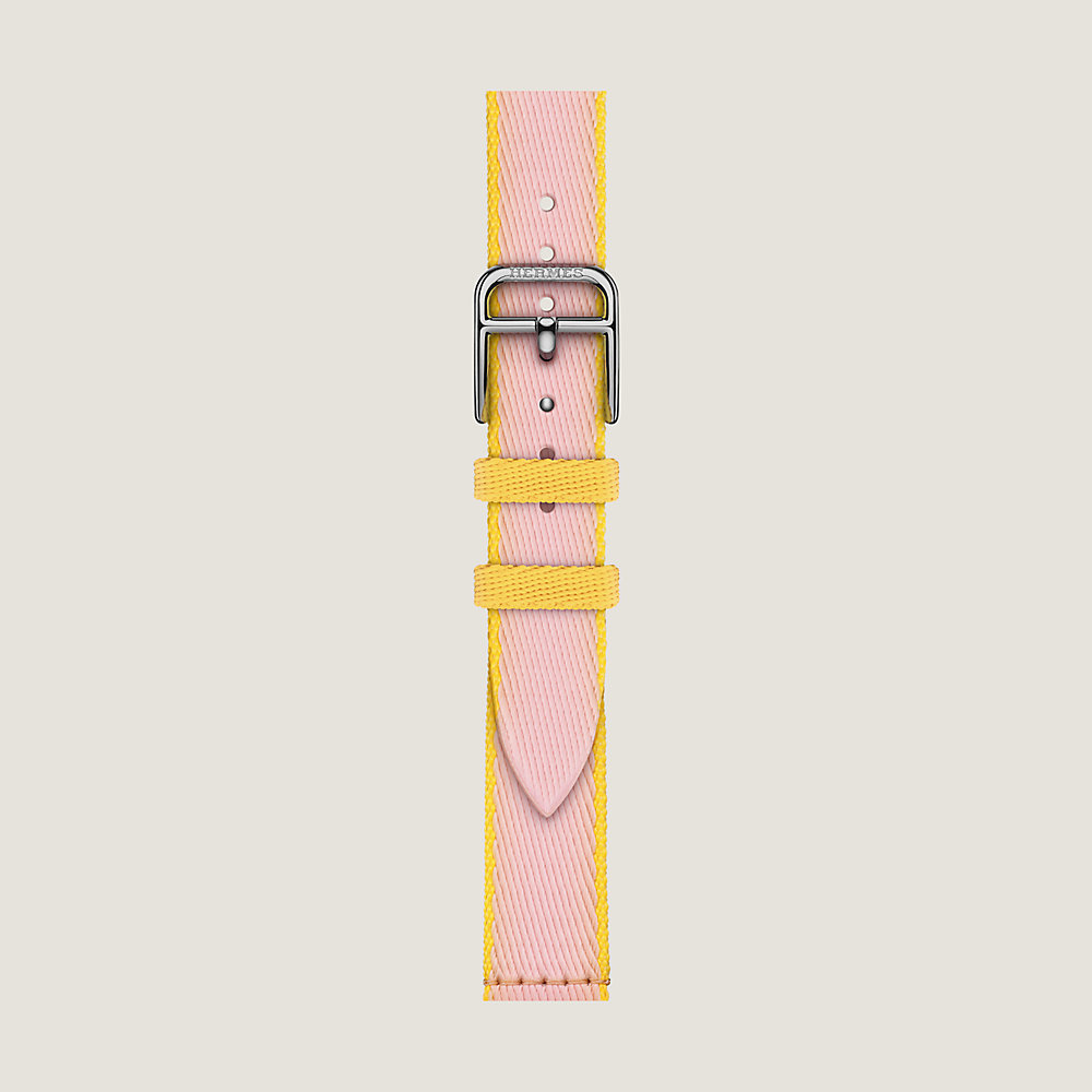 2587 未使用　Apple Watch エルメス　ツイルジャンプ　ブルー Apple Watch Hermès - 41mmケース用ツイルジャンプ（ブルー