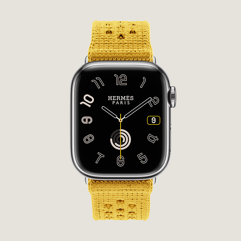 Apple Watch Hermès シンプルトゥール 《トリコ》 41 mm | Hermès - エルメス-公式サイト