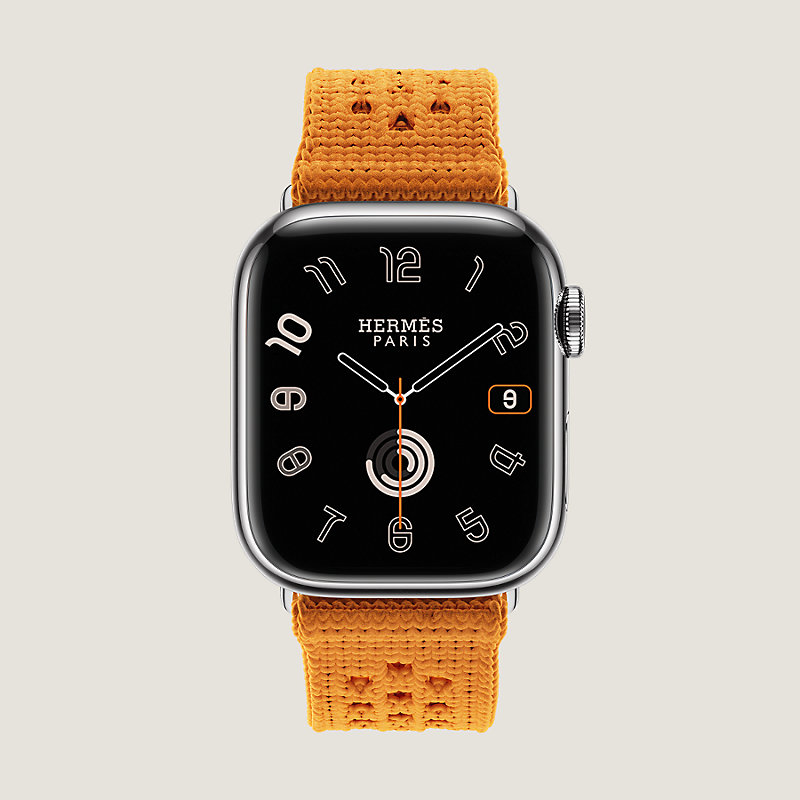 Apple Watch Hermès シンプルトゥール 《トリコ》 41 mm | Hermès 