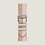 Apple Watch Hermès シンプルトゥール 《トワルH ドゥブル・ジュー》 46&nbsp;mm, イメージ: 平面図, flat, ビュー1の3
