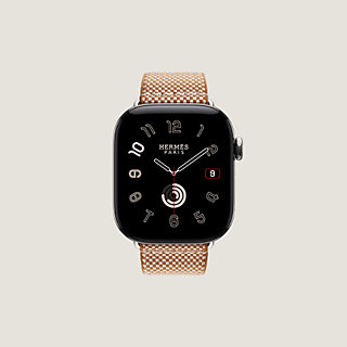 Apple Watch Hermès シンプルトゥール 《トワルH》 42 mm | Hermès