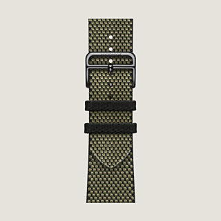 Apple Watch Hermès シンプルトゥール 《トワルH》 45 mm | Hermès - エルメス-公式サイト