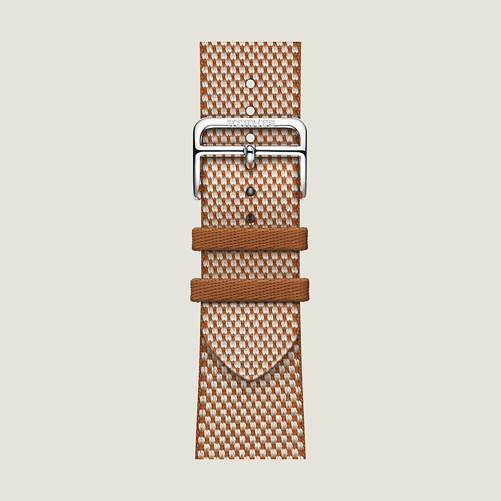 Apple Watch Hermès シンプルトゥール 《トワルH》 45 mm - Hermes
