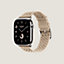 Apple Watch Hermès シンプルトゥール 《ネオ・トリコ》 46&nbsp;mm, イメージ: 正面から見たイメージ, front, ビュー3の4