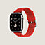 Apple Watch Hermès シンプルトゥール 《ネオ・トリコ》 46&nbsp;mm, イメージ: 正面から見たイメージ, front, ビュー3の4