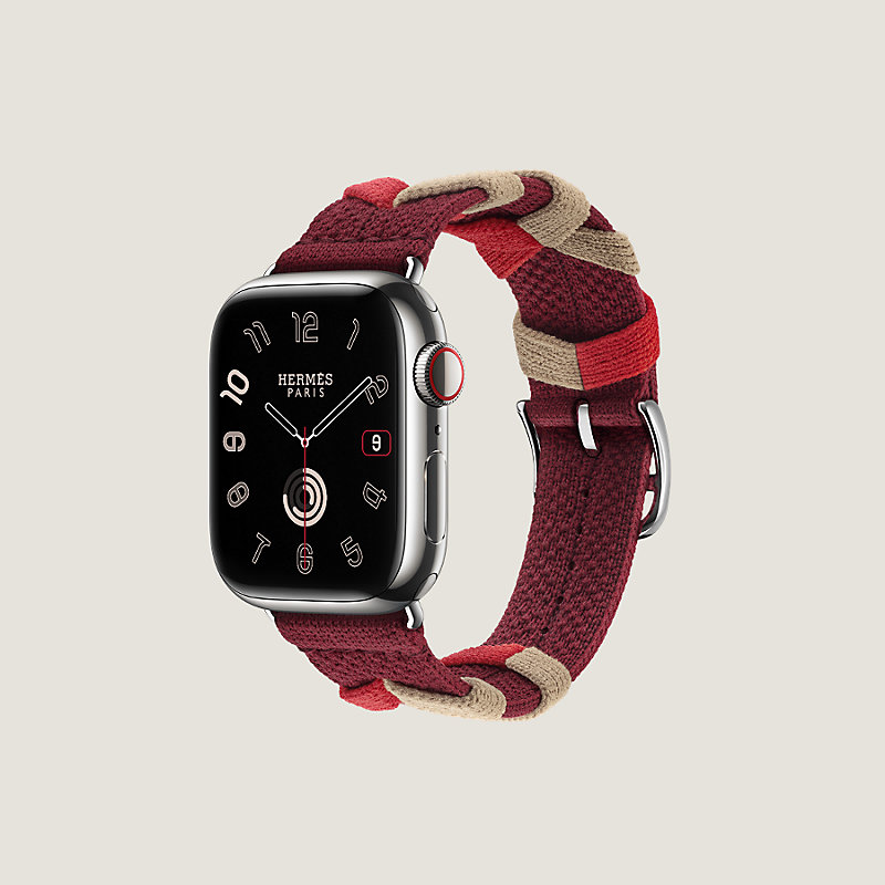 Apple Watch Hermès シンプルトゥール 《ブリドン》 41 mm | Hermès 