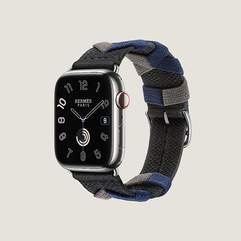Apple Watch Hermès シンプルトゥール 《ブリドン》 45 mm | Hermès 
