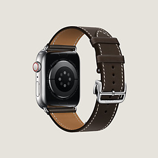 Apple Watch エルメス ディプロイアントバックル Noir 45mm Apple Watch Hermès シンプルトゥール ディプロイアントバックル 45 mm