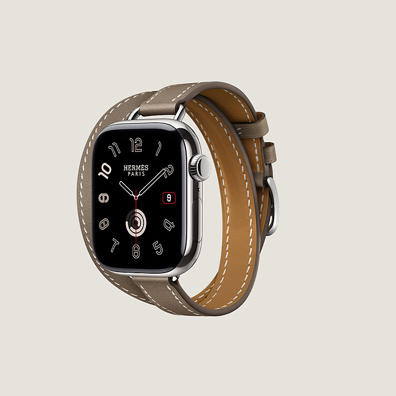 Apple Watch Hermès ドゥブルトゥール 《アトラージュ》 41 mm | Hermès - エルメス-公式サイト