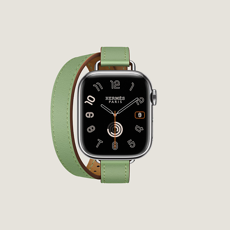 Apple Watch Hermès ドゥブルトゥール 《アトラージュ》 41 mm | Hermès - エルメス-公式サイト