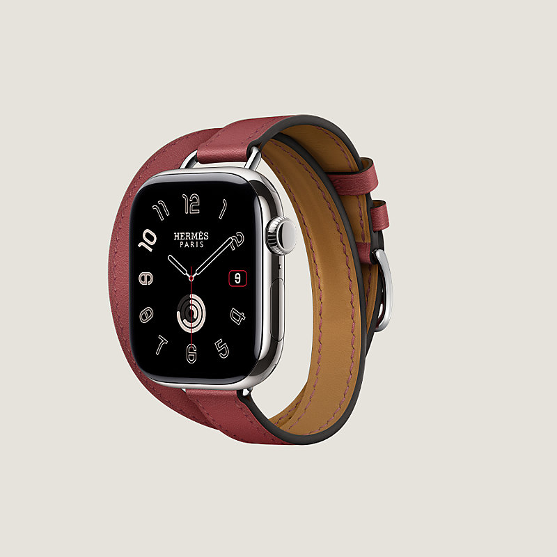 Apple Watch Hermès ドゥブルトゥール 《アトラージュ》 41 mm | Hermès - エルメス-公式サイト