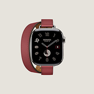 Apple Watch Hermès ドゥブルトゥール 《アトラージュ》 41 mm | Hermès - エルメス-公式サイト