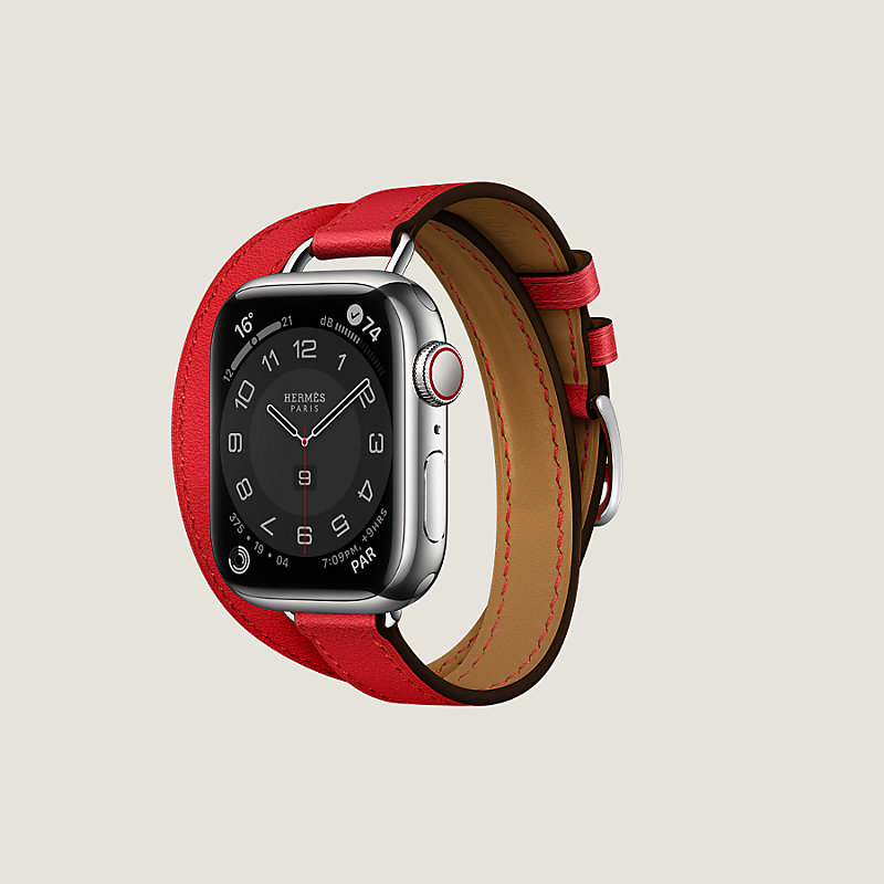 Apple Watch Hermès ドゥブルトゥール 《アトラージュ》 41 mm