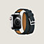 Apple Watch Hermès ドゥブルトゥール 《アトラージュ》 41 mm, イメージ: 背面図, back, ビュー2の4