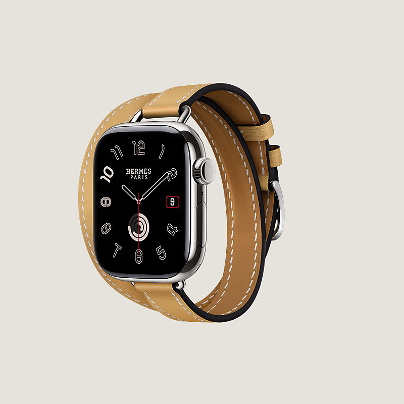 Apple Watch Hermès ドゥブルトゥール 《アトラージュ》 42 mm