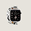 Apple Watch Hermès ドゥブルトゥール 《アトラージュ/アニモー・バンダナ》 42&nbsp;mm, イメージ: 正面から見たイメージ, front, ビュー4の4