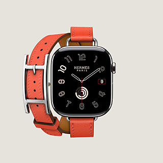 Apple Watch Hermès ドゥブルトゥール 《アピ/アトラージュ》 42 mm | Hermès - エルメス-公式サイト