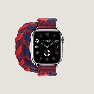 Apple Watch Hermès ドゥブルトゥール 《ブリドン》 41 mm | Hermès ...