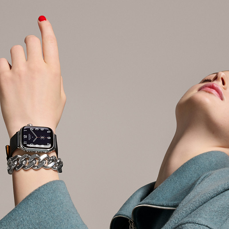 Apple Watch Hermès ドゥブルトゥール グルメット メタル 41 mm ...