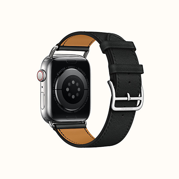 再入荷!】 AppleWatch Hermès アトラージュシンプルトゥール 黒 44mm ...