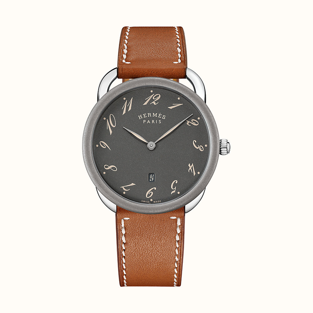 hermes men's arceau watch