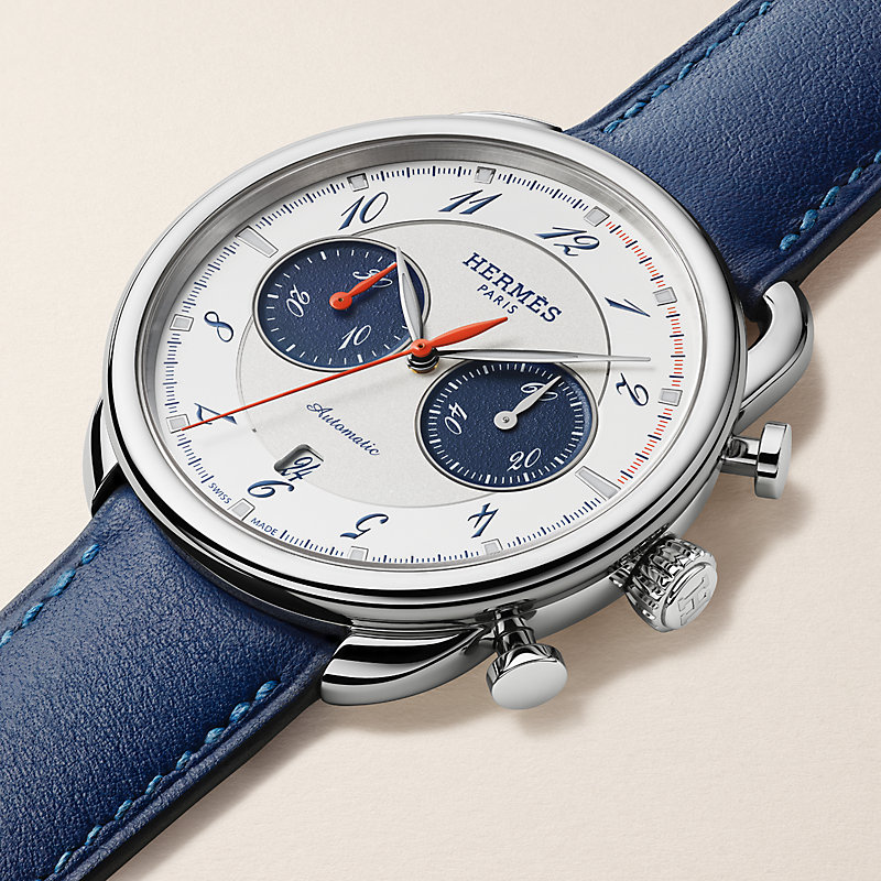 Arceau Chronographe watch, 42 mm