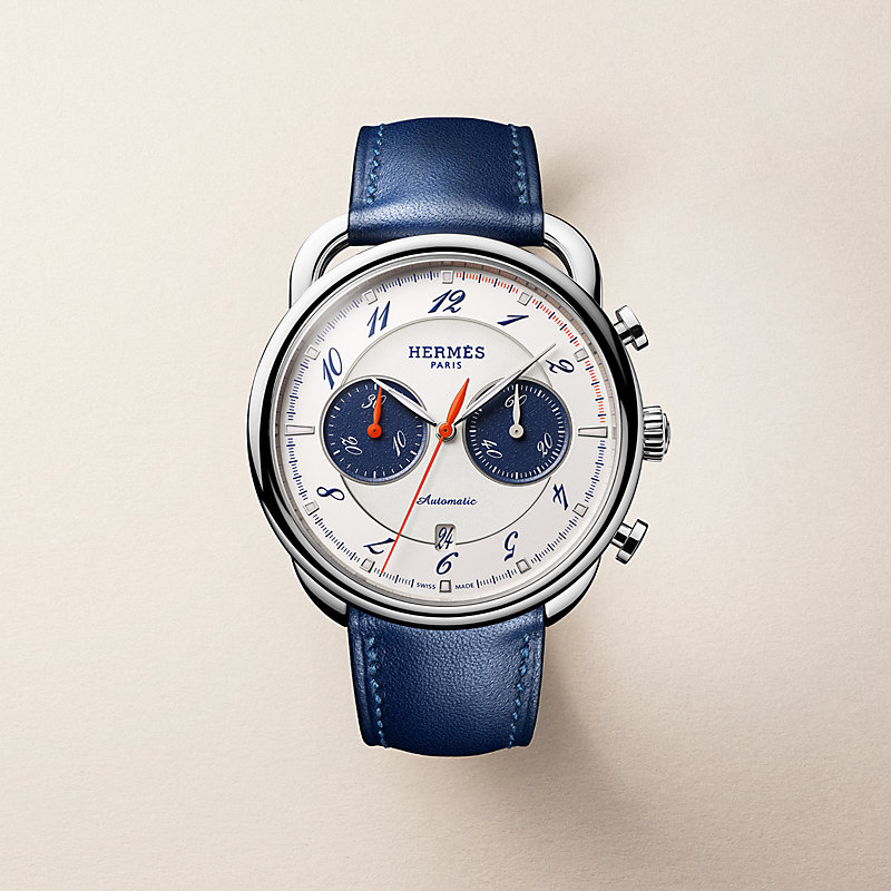 Arceau Chronographe watch, 42 mm