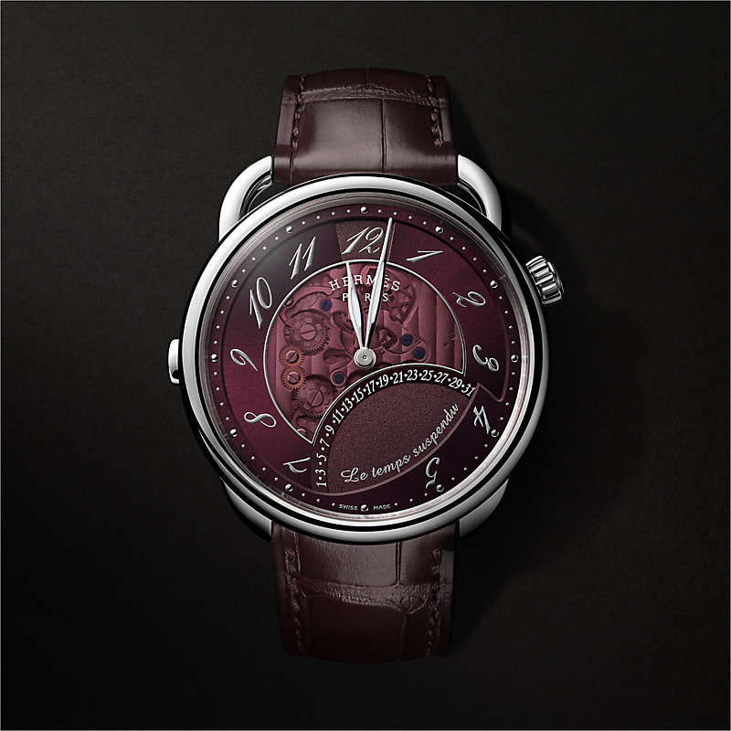 Arceau Le Temps Suspendu watch, 42&nbsp;mm