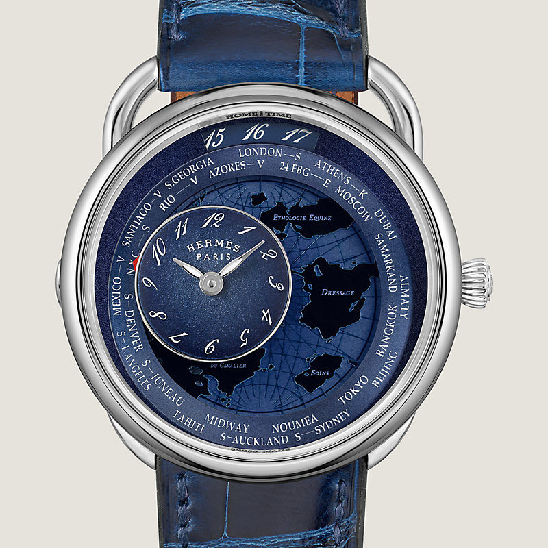 Arceau Le Temps Voyageur 워치, 라지 모델, 38mm