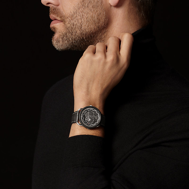 Arceau Le Temps Voyageur腕錶，41 mm